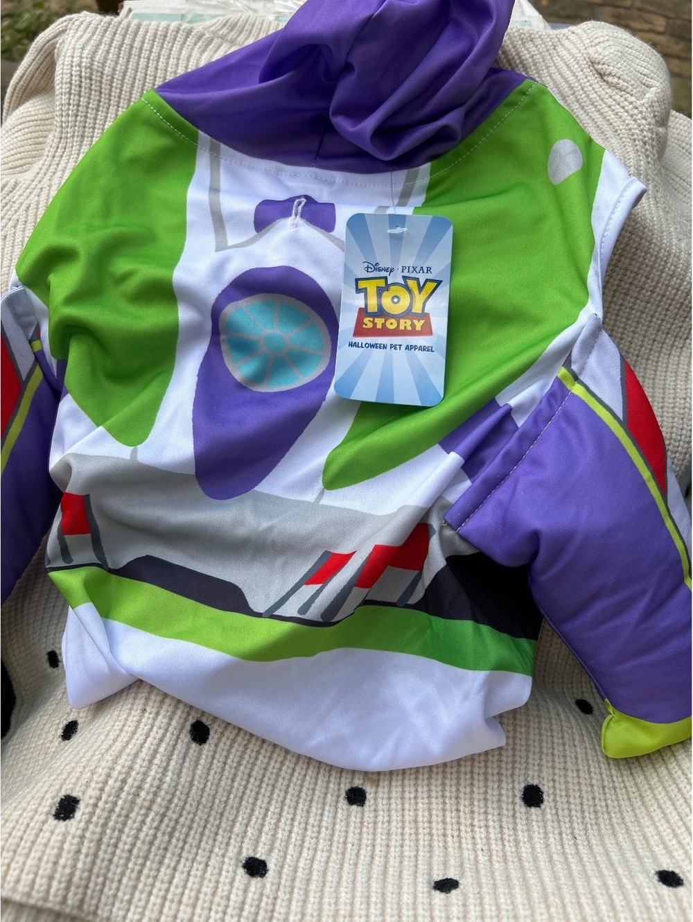 Disney Pixar Toy Story Buzz Lightyear Dog Costume Large